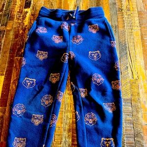 Spotted Zebra lion print pants SZ 4T